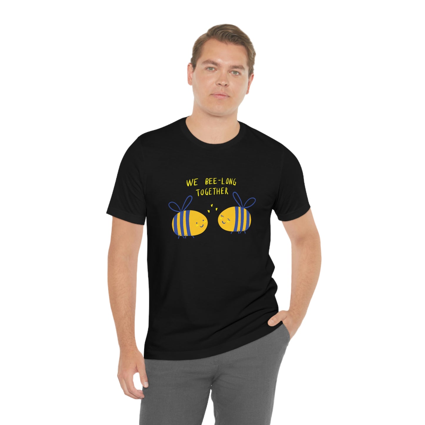 We Bee-long Together - Men's Jersey Short Sleeve Tee - Men t shirt - Men funny tees